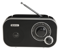Radio i budzik Denver Radio FM Denver TR-51 czarne